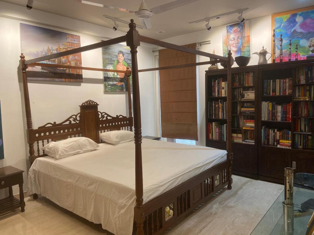 Bed and Breakfast Art House Vasant Vihar Neu-Delhi Exterior foto